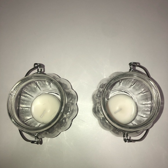 SOLD Vintage Tea Light Candle Holders - Picture 1 of 4